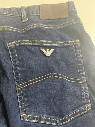 Pantalón Vaquero Emporio Armani Azul