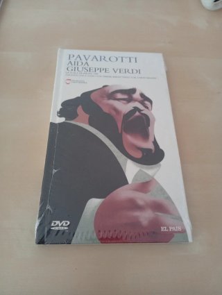 DVD Aída - Pavarotti Giuseppe Verdi