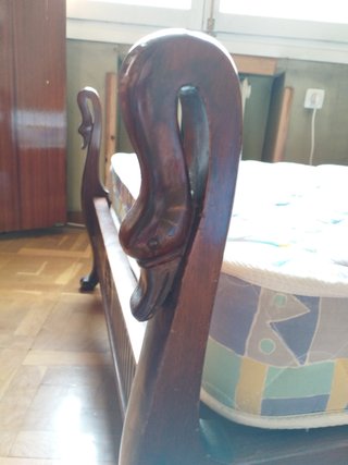 Juego de 2 camas de madera maciza