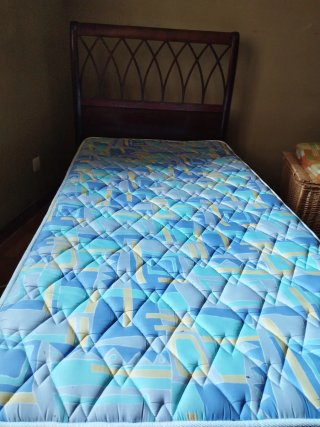 Juego de 2 camas de madera maciza