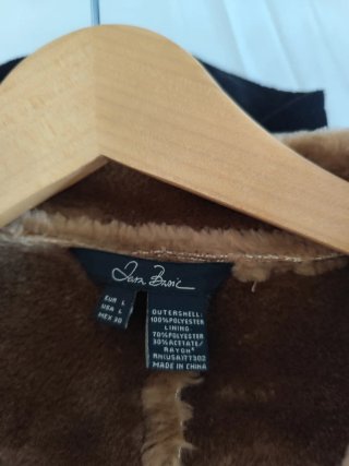 Abrigo Zara Talla L Marrón.