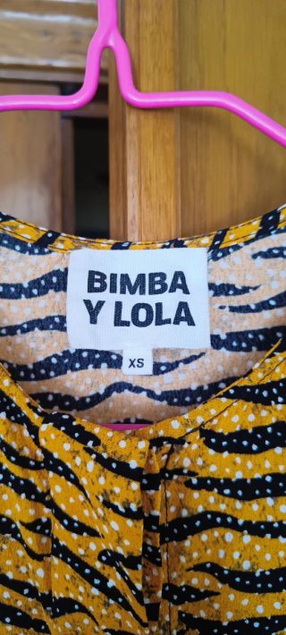 Vestido Bimba y Lola Estampado Rayas XS