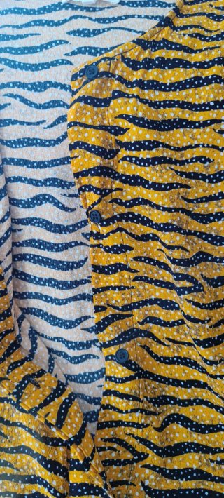 Vestido Bimba y Lola Estampado Rayas XS