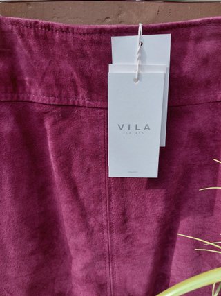 Falda piel Vila nueva