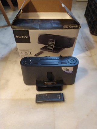 Sony SRS-GU10IP Altavoz Dock iPod/iPhone