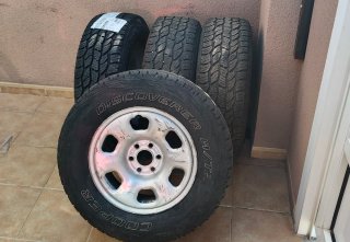 4 Llantas 16 + neumáticos Cooper Discoverer A/T3