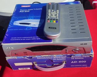 Receptor Digital TV-Satélite AXIL AD-600