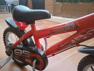 Bicicleta Infantil Rayo McQueen 95 14 pulgadas