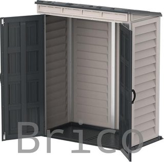 Caseta PVC Yardmate Pent Plus 91x170x202 cm - Duramax