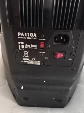 Altavoz autoamplificado The Box Negro