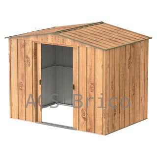 Caseta Metálica Top Artemisa 173x261x204 cm - Duramax