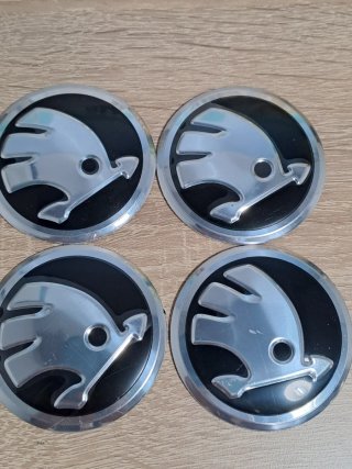 Emblemas Skoda 56 mm (4 unidades)