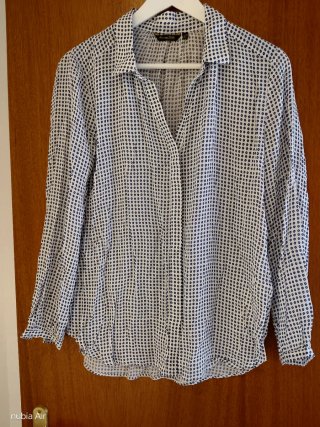 Blusa Massimo Dutti Estampada Tejido Ligero