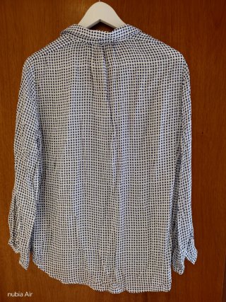 Blusa Massimo Dutti Estampada Tejido Ligero