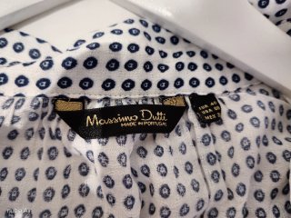 Blusa Massimo Dutti Estampada Tejido Ligero