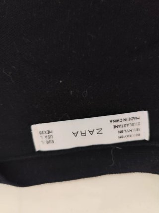 Chaqueta Zara L Negra
