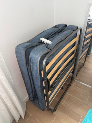 Cama plegable individual Carrefour