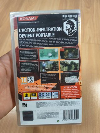 Metal Gear Solid Portable Ops PSP Precintado PAL