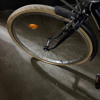 Bicicleta Paseo Decathlon Elops 520 Azul