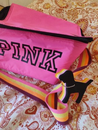 Bandolera nevera Pink multicolor