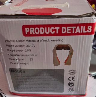 Masajeador de cuello y espalda profesional nuevo.