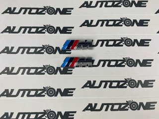 Emblemas BMW M Cromados Laterales (2 uds)