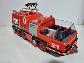 Playmobil 3526 Antiguo Camion Bomberos Equipo