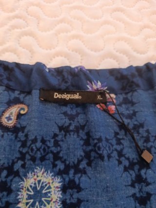 Vestido Desigual Talla xl Estampado