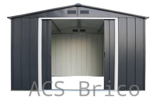 Caseta Metálica Eco Gandia 233x322x196 cm - Duramax