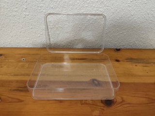 Lote 11 Cajitas Transparentes Plástico