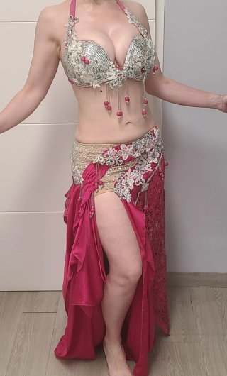 Traje de Danza Oriental Egipcio.