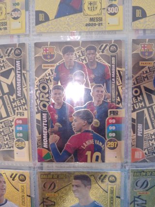 Cartas Fútbol Messi Dynasty Balón de Oro
