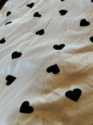 Pijama niña entretiempo corazones