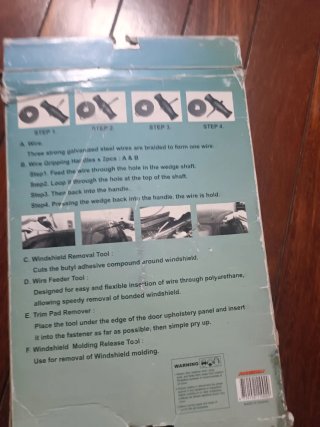 Kit Desmontaje Parabrisas Jonnesway AB010002