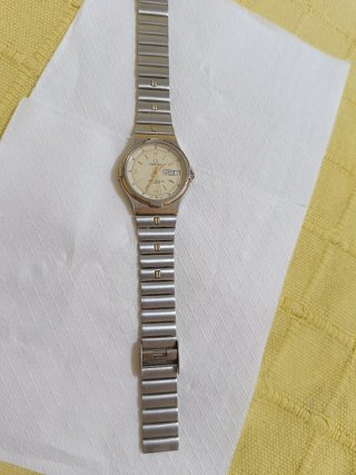Omega Reloj de Pulsera Dorado y Plateado