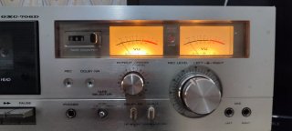 Akai GXC-706D Platina Cassette Plata