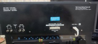 Akai GXC-706D Platina Cassette Plata