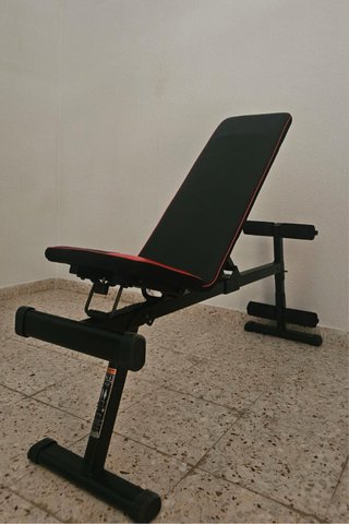 Maquina Multifucción, banquete, mancuernas, apoyo