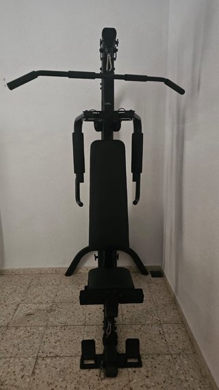 Maquina Multifucción, banquete, mancuernas, apoyo