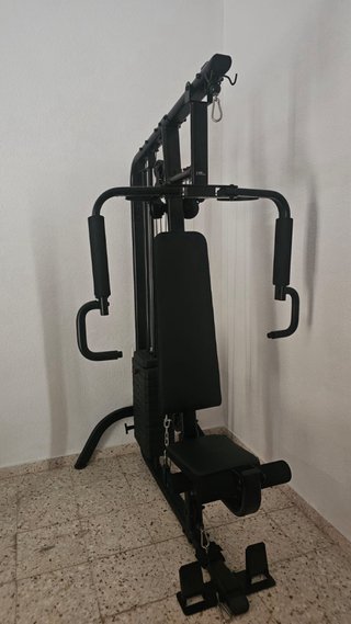 Maquina Multifucción, banquete, mancuernas, apoyo