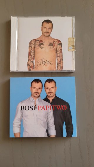 Set CD Miguel Bosé - Papito & Papitwo