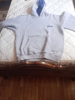 Sudadera Fila Gris Chico