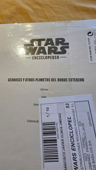 Star Wars Enciclopedia 53 Geonosis precintado