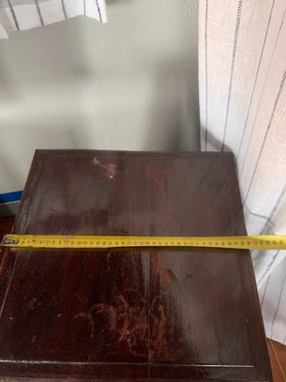 Mueble clásico de madera.