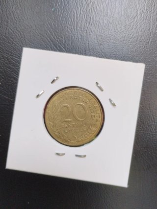 Monedas Francia 1987