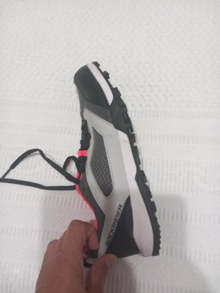 Zapatillas spinning anclajes nuevas grises y rosas
