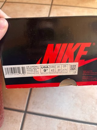Jordan 1 Patent Pelle Nera Rossa