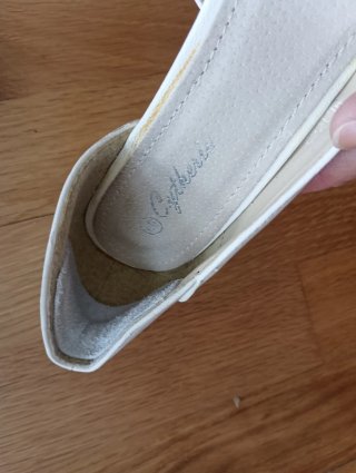 Zapatos de tacón Cytheria blancos talla 40