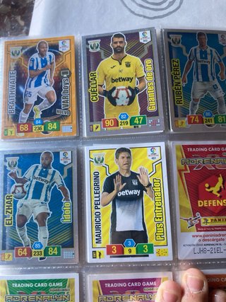 Cromos Leganés Adrenalyn XL