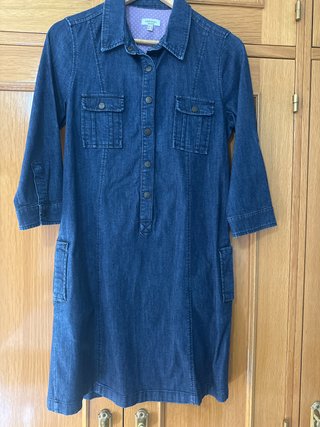 Vestido vaquero Cortefiel azul